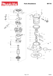 Makita RF110 User's Manual