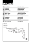 Makita HR2021 User's Manual