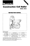 Makita AN621 User's Manual