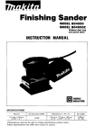 Makita BO4550 User's Manual