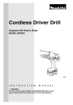 Makita BDF460 User's Manual