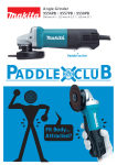 Makita 9556PB User's Manual