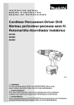 Makita 8414D User's Manual