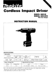 Makita 6901DW User's Manual