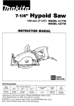 Makita 51778 User's Manual