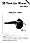 Makita 4014NV User's Manual