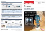 Makita 3707F User's Manual