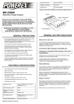 Maha Energy MH-C9000 User's Manual