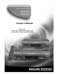 Magnavox VRA651AT Owner's Manual
