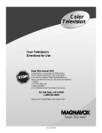 Magnavox 25i Owner's Manual