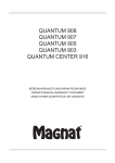 Magnat Audio Quantum 903 User's Manual
