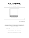 Magnasonic MLD1525 User's Manual