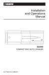 Magnadyne EAX540 User's Manual