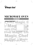 Magic Chef MCD1611ST User's Manual