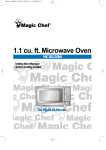 Magic Chef MCB1110W User's Manual