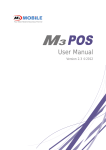 M3 Mobile M3 POS User's Manual