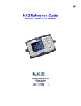 LXE HX2 E-EQ-HX2RG-B User's Manual