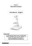 Lumens Technology PS751 User's Manual