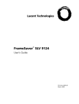 Lucent Technologies Window SLV 9124 User's Manual