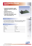 LST SIM016-3 User's Manual