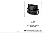 Lowrance electronic X-60 User's Manual