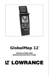 Lowrance electronic GlobalMap 12 User's Manual