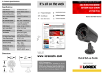 Lorex SG7550 Series User's Manual