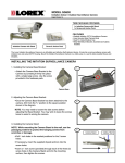 LOREX Technology SG630 User's Manual