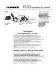 LOREX Technology SG4933R User's Manual