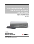 LOREX Technology DXR43000 Series User's Manual