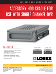 LOREX Technology ACC-DRW User's Manual