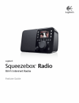 Logitech Squeezebox Radio User's Manual