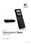 Logitech Squeezebox Duet User's Manual