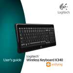 Logitech K340 User's Manual