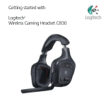 Logitech 930 User's Manual