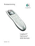 Logitech 600 User's Manual