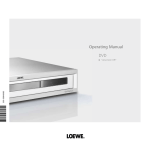 Loewe ViewVision DR+ User's Manual