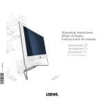 Loewe Network Mediaplayer Accessories TV User's Manual
