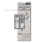 Lochinvar TISUN SPS0250 User's Manual