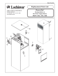 Lochinvar POWER-FIN PB/PF 1501 User's Manual