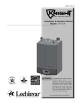 Lochinvar KNIGHT 51 User's Manual