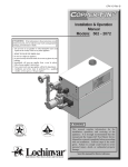 Lochinvar COPPER-FINN2 2072 User's Manual