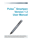 Livescribe PULSE User's Manual