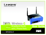 Linksys WRT54GP2A-AT User's Manual