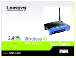 Linksys WAG54G User's Manual