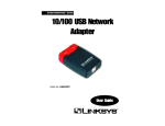 Linksys USB100TX User's Manual