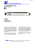 Link electronic PVA-851 User's Manual
