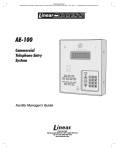 Linear ACCESS AE-100 User's Manual