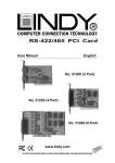 Lindy RS-422/485 User's Manual