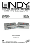 Lindy CAT5 User's Manual